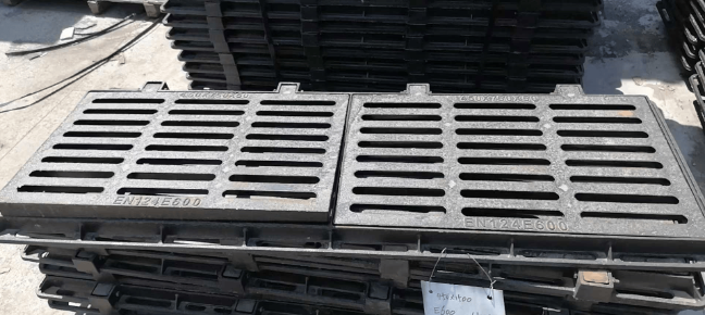 南靖球墨铸铁连体双篦展示