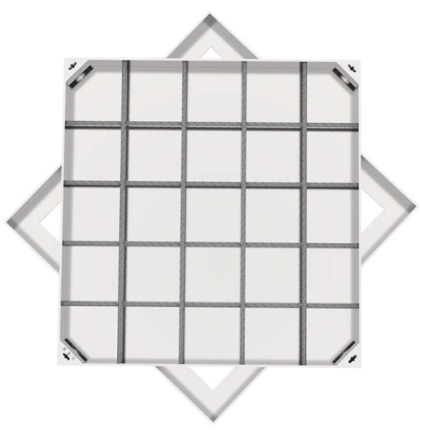 南靖不锈钢方井展示